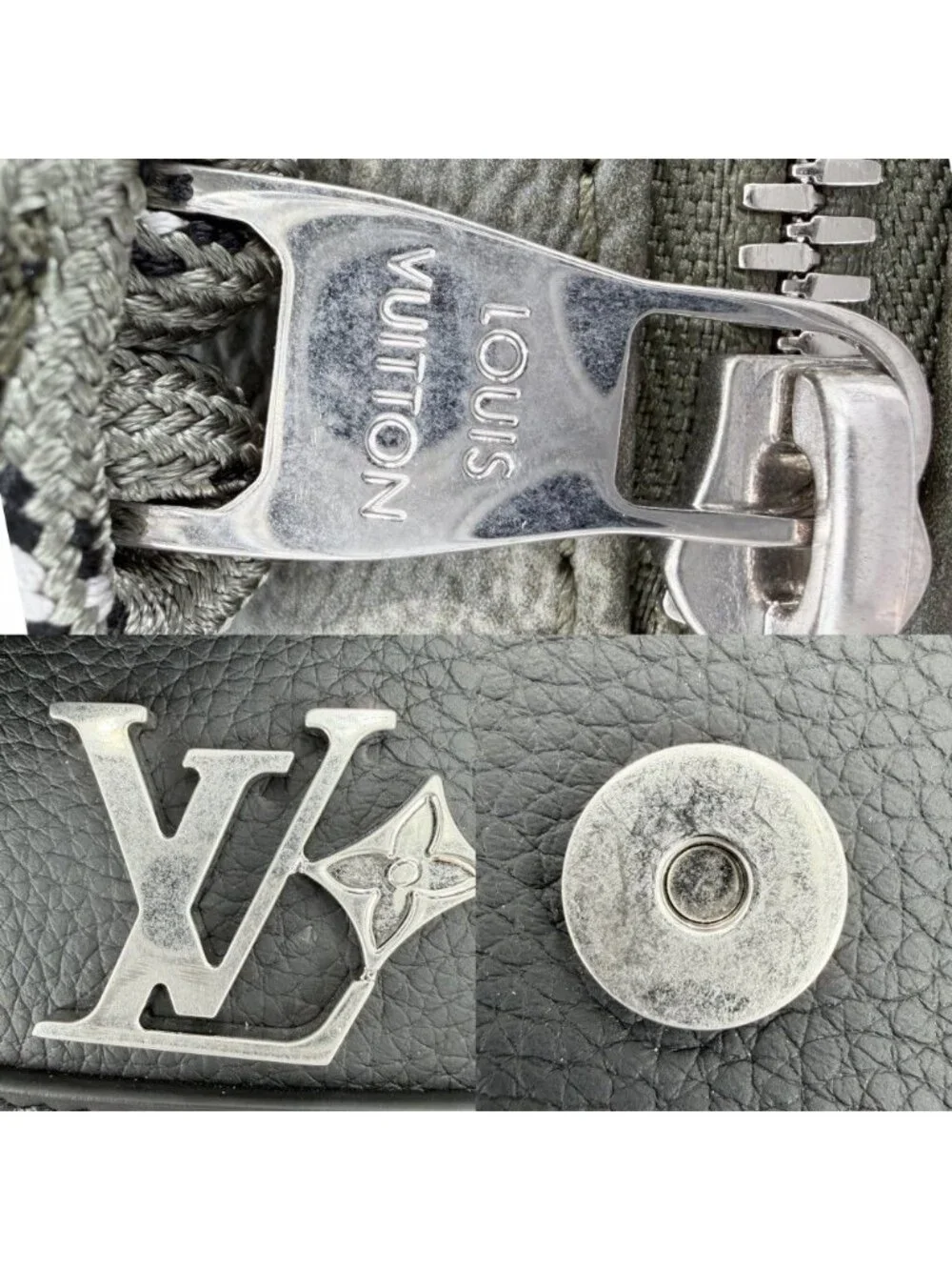 Louis Vuitton Shoulder Bag Pulse Messenger Crossbody Monogram Canvas Khaki